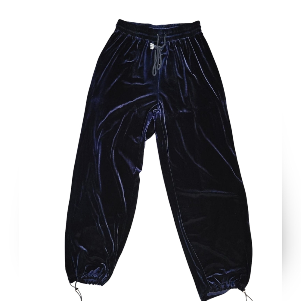 Velvet Jogger Adjustable Leg Drawstring XL
